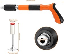 Mini Pistola Sparachiodi Manuale,Pistola per Unghie Sparachiodi con 100 Chiodi