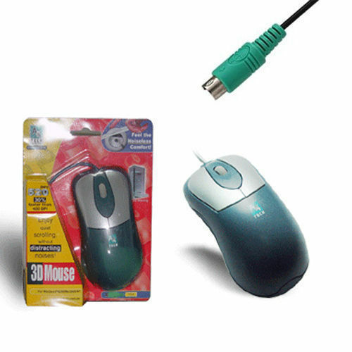 Mouse silenzioso cablato - mouse, 3d
