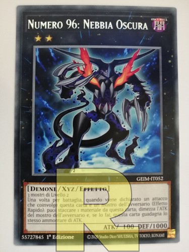 Numero nebbia oscura - :,