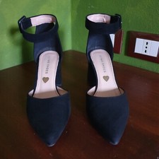 Scarpe simil camoscio nero