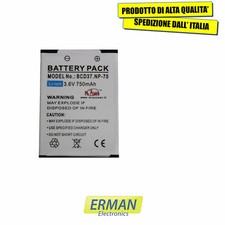 BATTERIA CASIO NP-70 750mAh