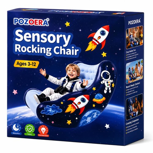 Sedia dondolo sensoriale - a,