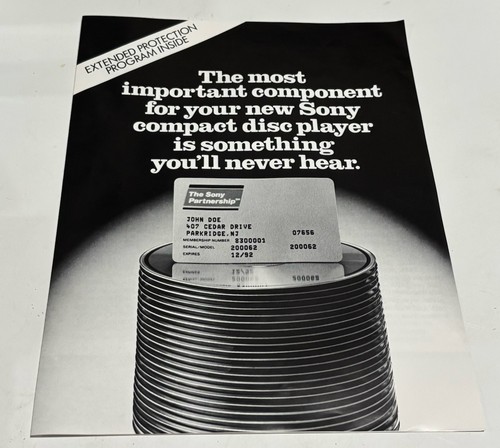 Brochure vintage programma