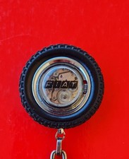 Orologio ruota portachiavi Fiat