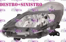 COPPIA FARI FANALE PROIETTORE DX+SX NERO RENAULT CLIO 09>12 DAL 2009 AL 2012