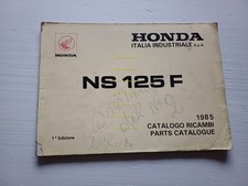 HONDA NS 125 F 1985 catalogo