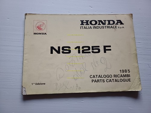 Honda 125 1985 - 1985, catalogo
