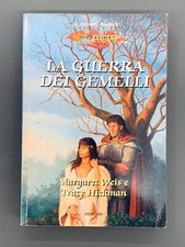 LA GUERRA DEI GEMELLI Libro Fantasy Weis Hickman Dragonlance Saga Armenia 