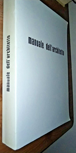 Manuale dell architetto - manuale, dell'architetto