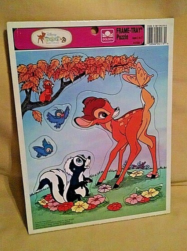 Bambi puzzle vintage - bambi,