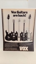 1982 VOX GUITARS ARE BACK -