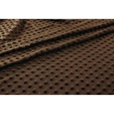 Tessuto peluche MINKY MARRONE