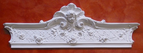 Bassorilievo gesso bianco - gesso,