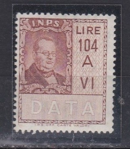 Italia 1966 marca da - italia,