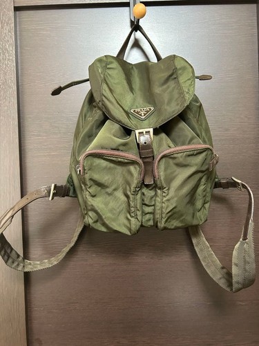 Zaino prada nylon triangolo - zaino,