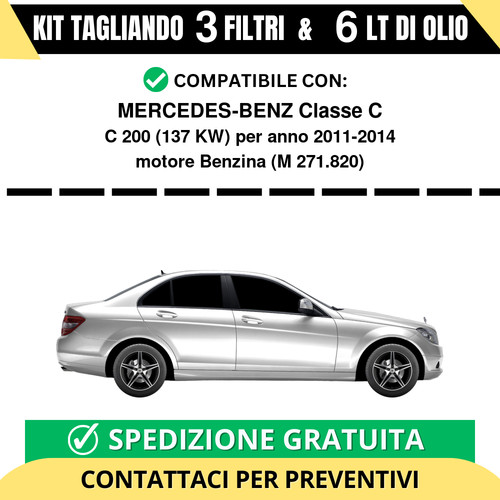 Tagliando per mercedes benz - per, mercedes-benz