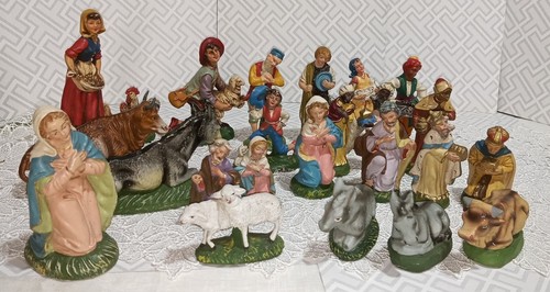 Statuine presepe cartapesta - statuine,