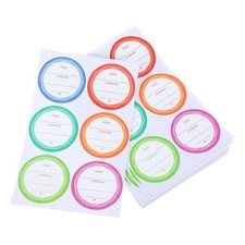  10 Sheets Etichette Bottiglie