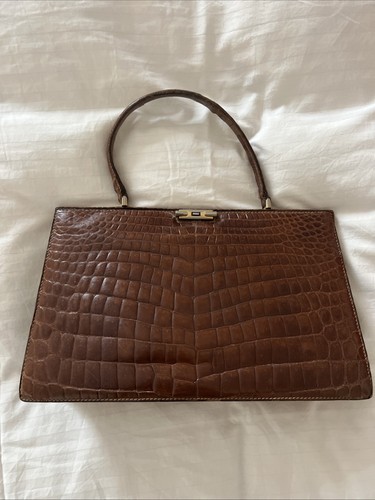 Borsa vintage coccodrillo - borsa,
