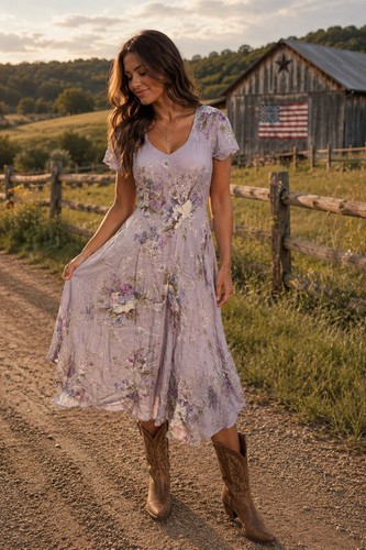 Abito donna starina floreale - abito,