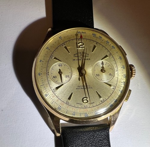Cronografo vintage white star - white,