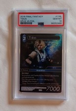 Tidus FFX 7-116L Holo / Foil Final Fantasy Opus VII PSA 10 GEM MT