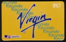 $10. Scheda telefonica Virgin Records prototipo 'TEST'
