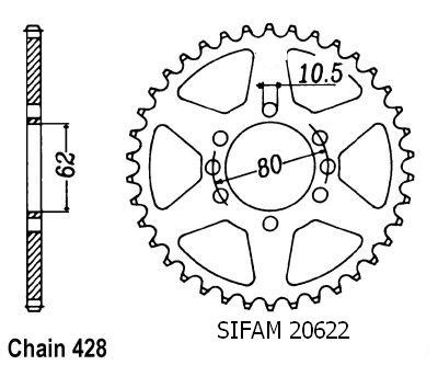 Couronne 125 1984 428 - 125,