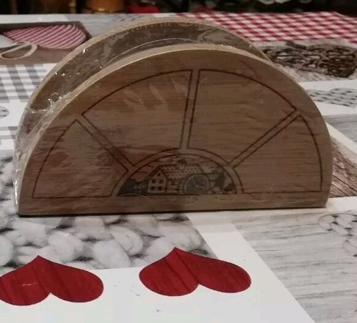 Portatovaglioli legno - portatovaglioli, in