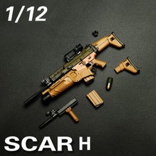 Modellino scala 1/12 arma SCAR