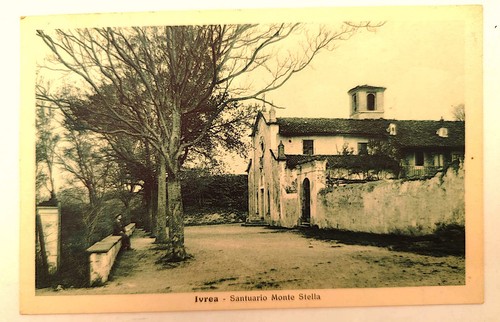 Cartolina ivrea santuario - cartolina,
