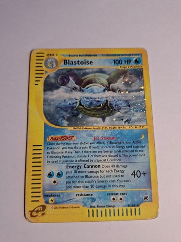 Blastoise 165 holo - 4/165,
