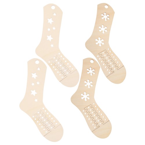 Blocca calze legno pezzi - legno,