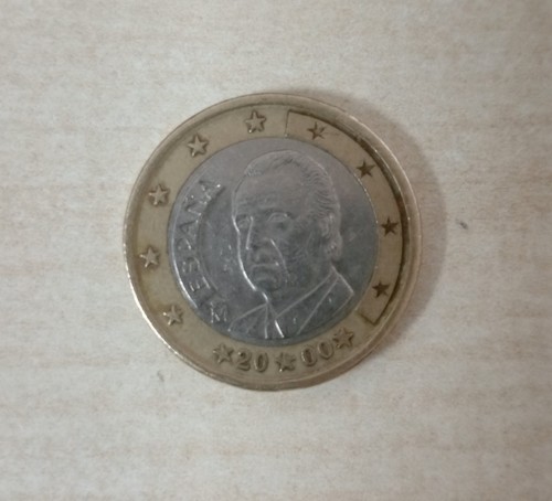 Rara moneta euro espana 2000 - moneta, 1