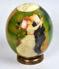 UOVA DI STRUZZO decoro Pierre Auguste RENOIR Ballo in Città Campagna By Masini