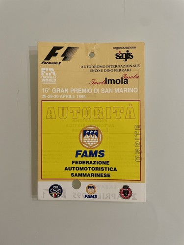 Pass biglietto gp san - pass,