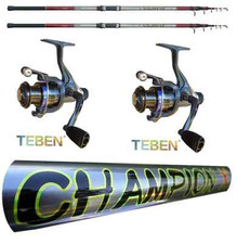 Kit pesca surfcasting canne - 2,