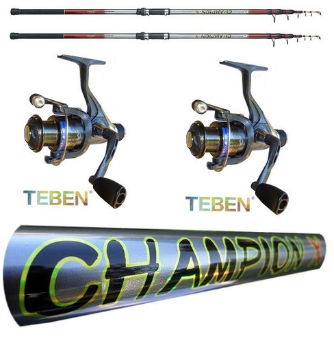 Kit pesca surfcasting - kit, canne