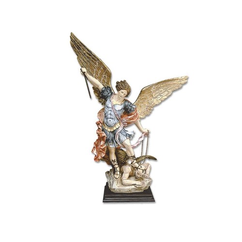 Statua san michele - statua,