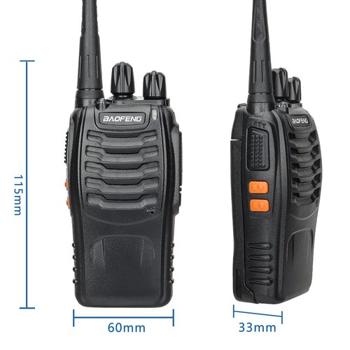 Walkie talkie dual - talkie,