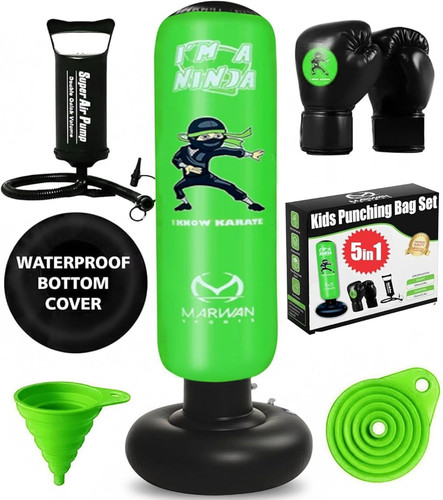 Inflatable punching bag - punching,