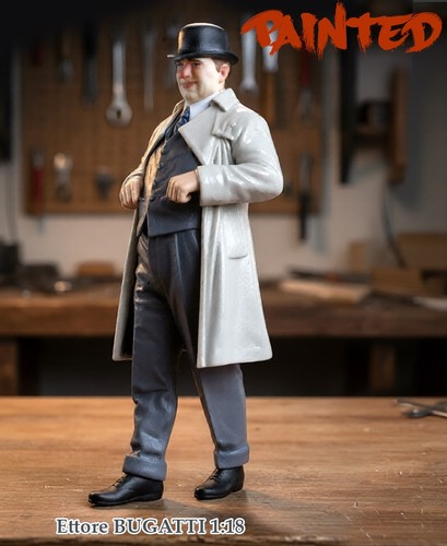 Ettore bugatti figurine 1 - ettore, 1/