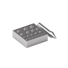 Set blocco lunetta punzonata