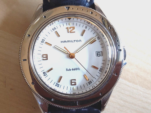 Montre hamilton sub 660ft - ⭐,