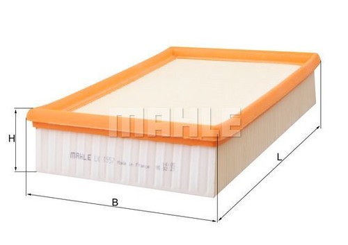 Filtro aria mahle lx1957 - mahle,