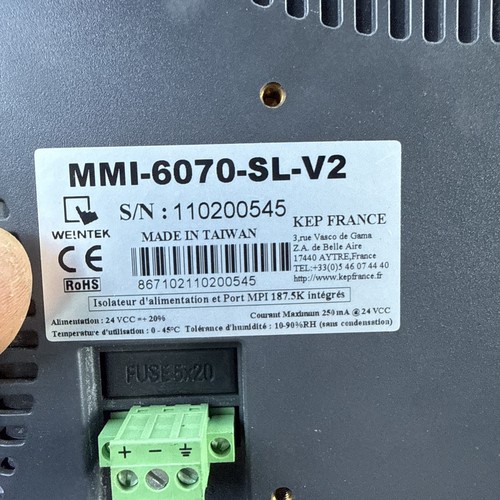 Ihm kep mmi 6070 v2 - ihm, mmi-6070-sl-v2