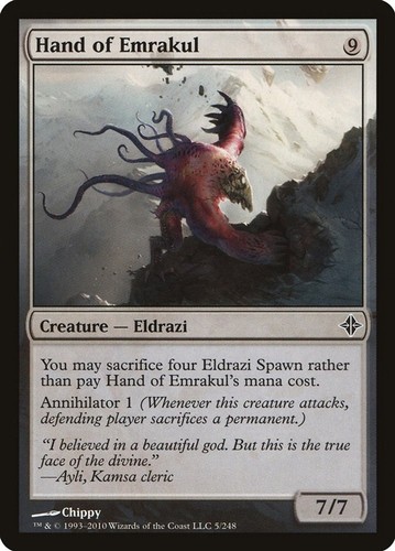 Hand emrakul roe 5 - hand, of