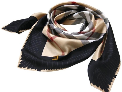 Burberry silk scarf - burberry,