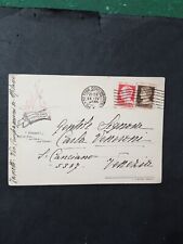 Cartolina "Libro e Moschetto" Istituto Tecnico -P. Verri- di Milano. 1943.