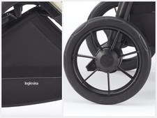 Inglesina Electa ricambi: Ruote, Corrimano, Cestello